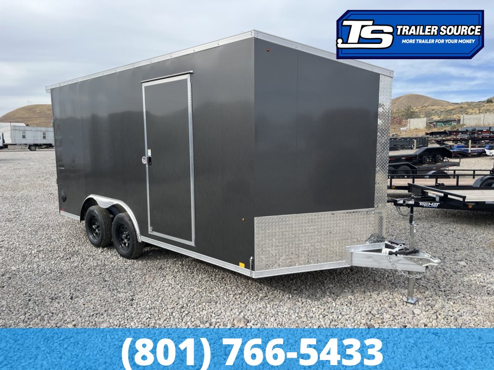 8.5x16 Look Vision Aluminum Enclosed Cargo