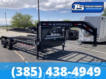 7x16 Iron Bull DBG Gooseneck Roll Off Trailer