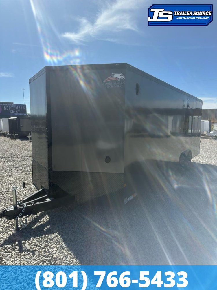 8.5x24 American Hauler Mach Enclosed Car Hauler