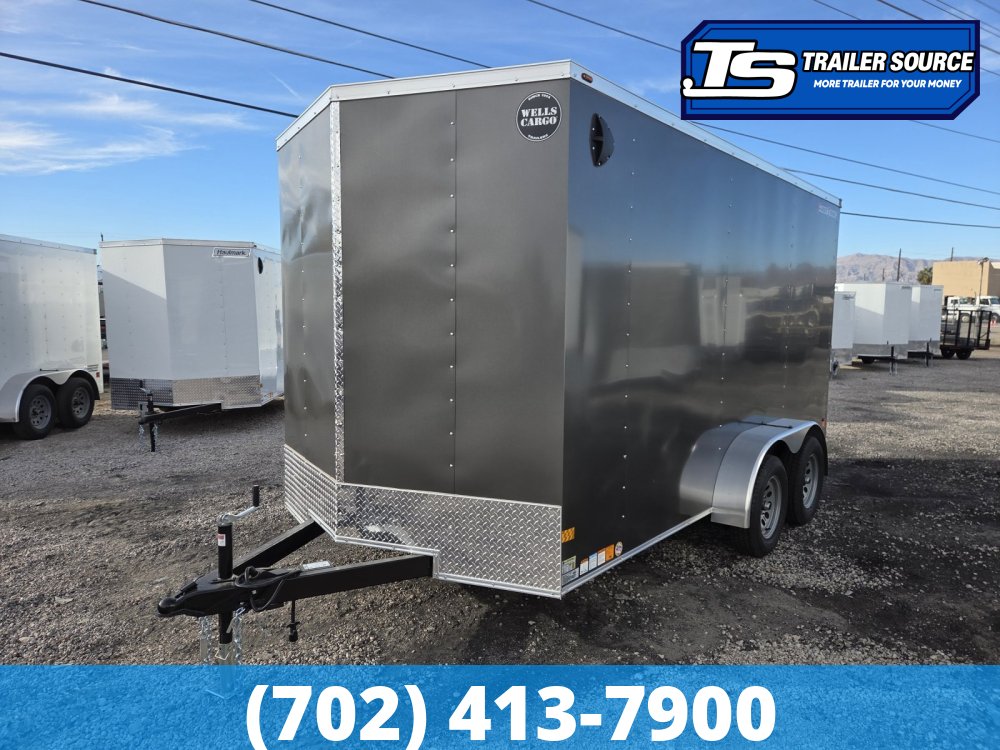 7x14 Wells Cargo Fast Trac Deluxe Enclosed Cargo