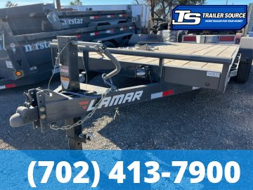 7x18 Lamar H6 Equipment Trailer - 14K GVWR