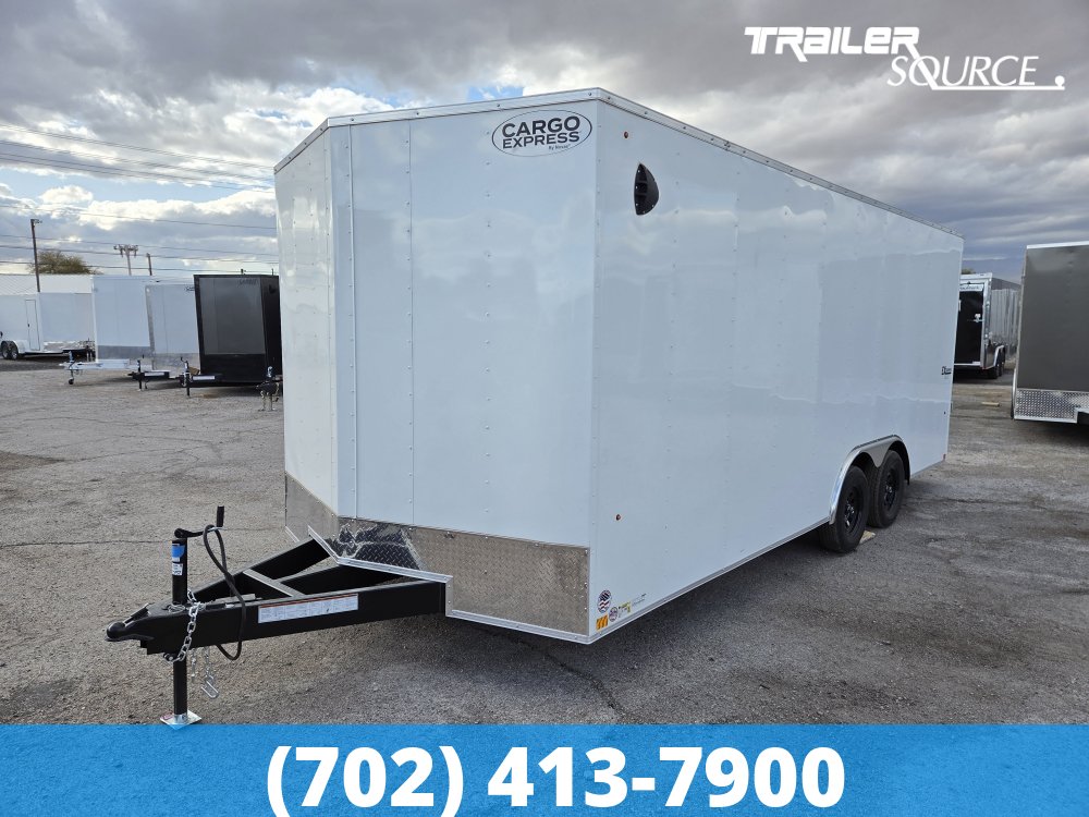 8.5x20 Cargo Express EX Series 7K Tandem Axle Enclosed Cargo