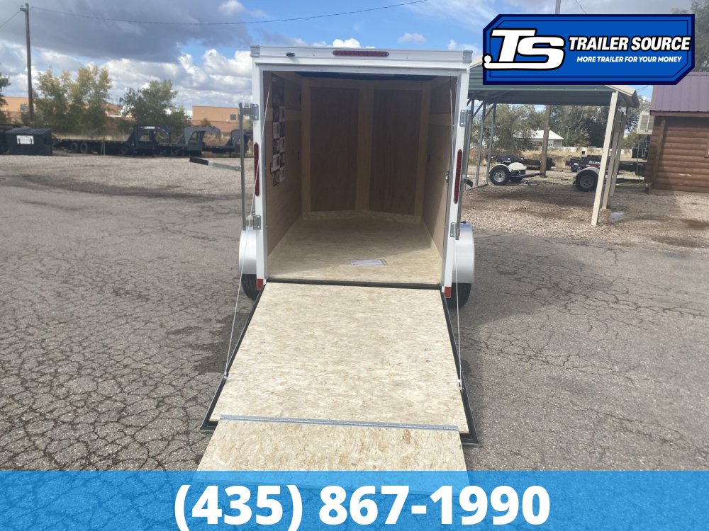 5x8 Haulmark Passport Enclosed Cargo Trailer - 5'6" Interior - 3.5K GVWR Ramp Door