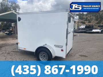 5x8 Haulmark Passport Enclosed Cargo Trailer - 5'6" Interior - 3.5K GVWR Ramp Door
