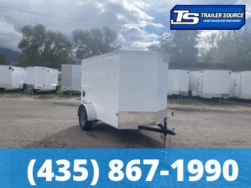 5x8 Haulmark Passport Enclosed Cargo Trailer - 5'6" Interior - 3.5K GVWR Ramp Door