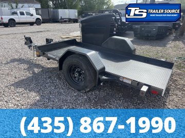 5x10 Diamond C DSA Scissor Lift Tilt Trailer - 7K GVWR -