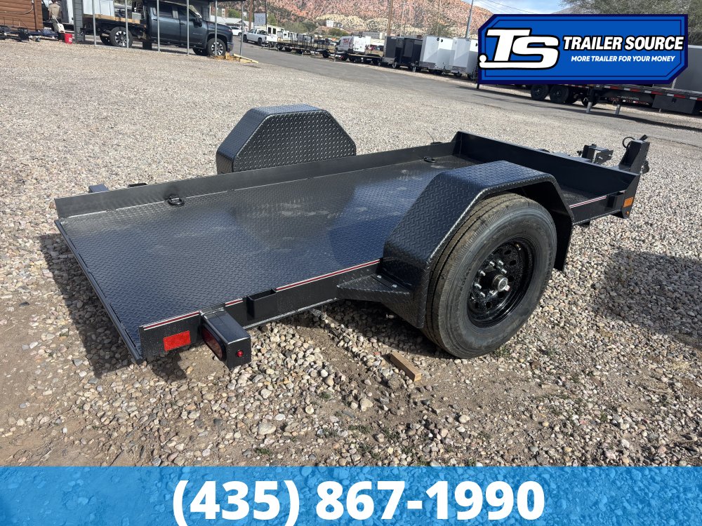 5x10 Diamond C DSA Scissor Lift Tilt Trailer - 7K GVWR -