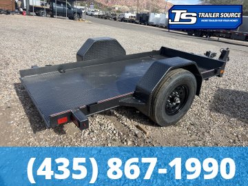 5x10 Diamond C DSA Scissor Lift Tilt Trailer - 7K GVWR -