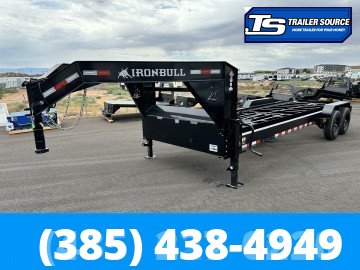 7x20 Iron Bull DBG Gooseneck Roll Off Trailer