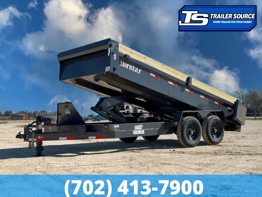 7x14 Norstar Iron Bull DCB Dump