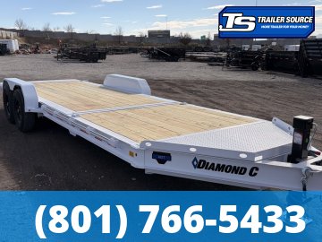 7x22 Diamond C HDT 207 Tilt Trailer - 15.5K GVWR - 14 Ply Tires