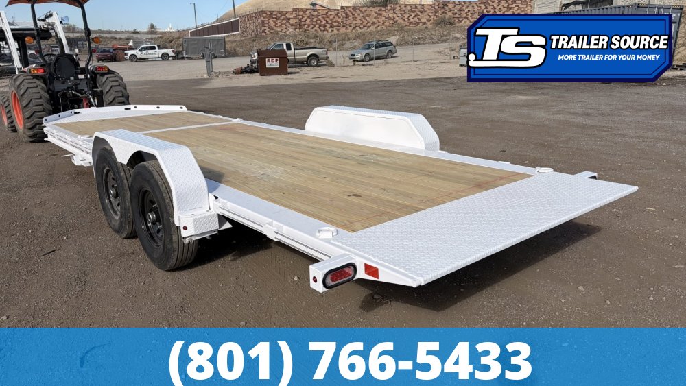7x22 Diamond C HDT 207 Tilt Trailer - 15.5K GVWR - 14 Ply Tires