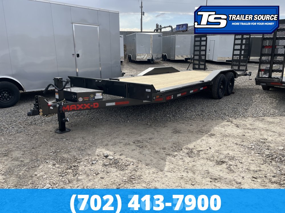 8.5x22 Maxx-D H6X Flatbed Car Hauler