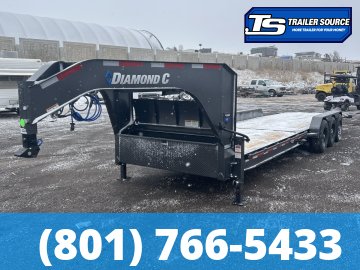 7x28 Diamond C HDT-GN 307 Gooseneck Tilt