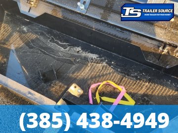 7x22 Liberty LT Tilt Trailer - 17.5K GVWR - 18 Ply Tire Upgrade, Fork Holders