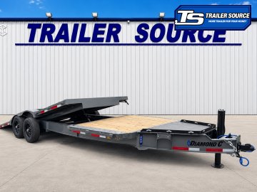 8.5x24 Diamond C HXD 210 Wide Body w/ Drive Over Fenders Tilt