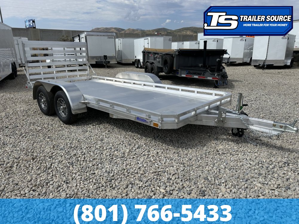 6.5x16 Alcom Mission FA 2.0 Tandem Axle Aluminum Utility