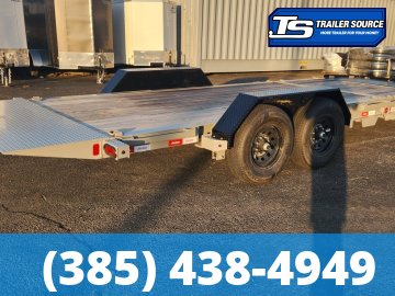 7x20 Liberty LT Tilt Trailer - 15.4K GVWR - Fork Holders