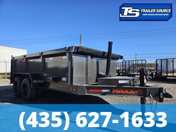 7x14 Maxx-D DTX Dump Trailer - 36" Sides - 17.5K GVWR