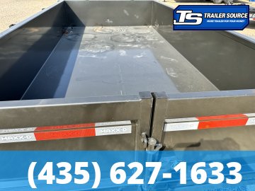 7x14 Maxx-D DJX Dump Trailer - 24" Sides - 15K GVWR