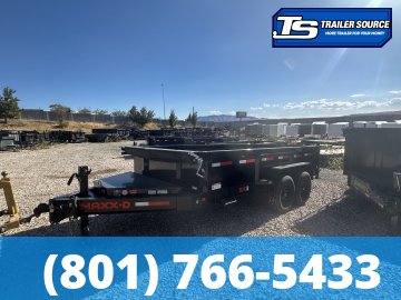 7x14 Maxx-D DJX Dump Trailer - 24" Sides - 14K GVWR