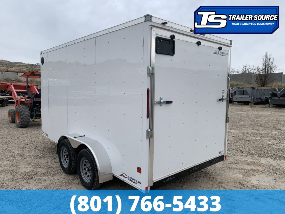 7x14 American Hauler Arrow Enclosed Cargo Trailer - 7'0" Interior - 7K GVWR