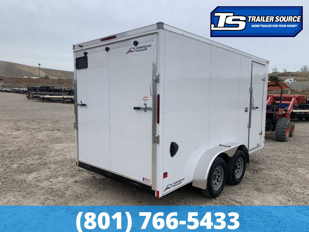 7x14 American Hauler Arrow Enclosed Cargo Trailer - 7'0" Interior - 7K GVWR