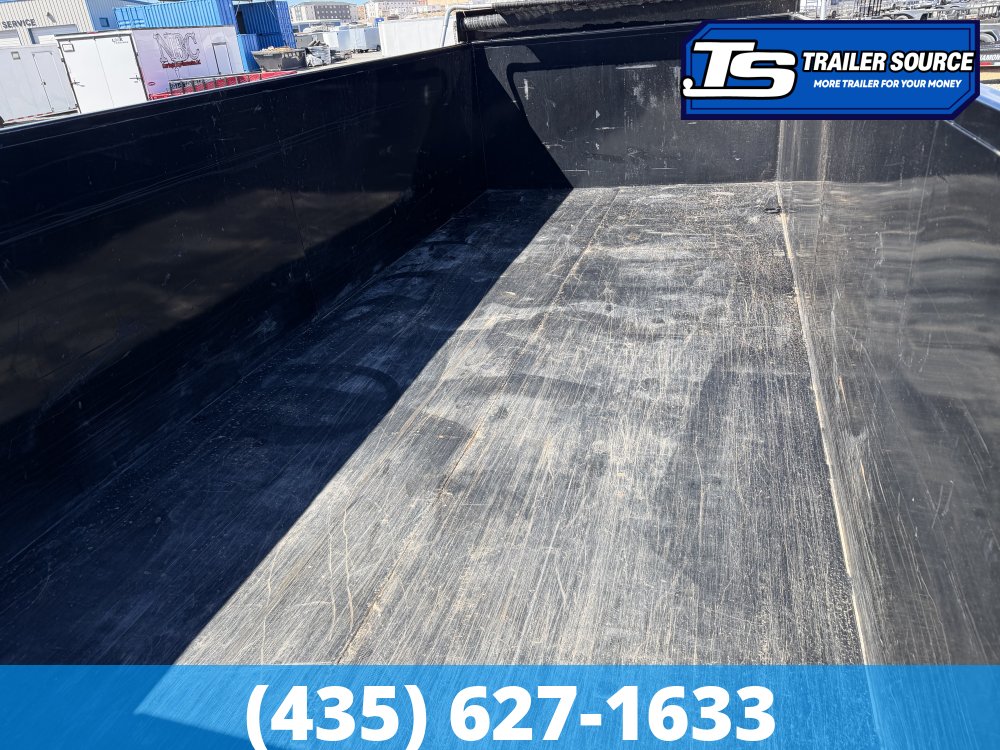 8.5x20 Iron Bull  Dump Trailer - 25.9K GVWR - Hydraulic Jack(s)