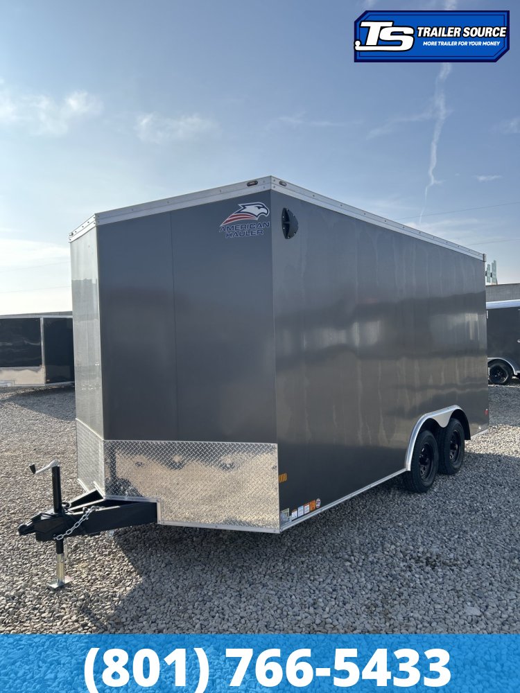 8.5x16 American Hauler Night Hawk Enclosed Cargo