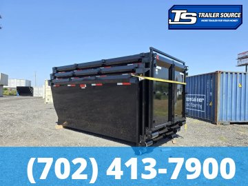 Maxx-D Roll Off Dumpster Bin 14 ft 6'0" Sides