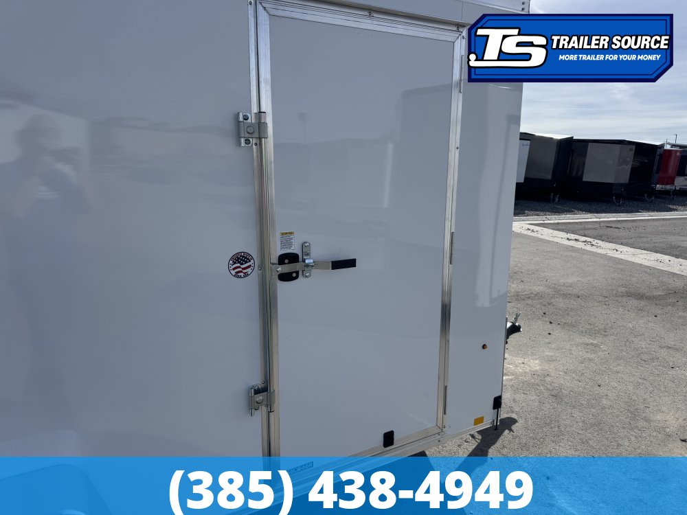 6x12 Look ST DLX Enclosed Cargo Trailer - 6'6" Interior - 3.5K GVWR - Barn Doors
