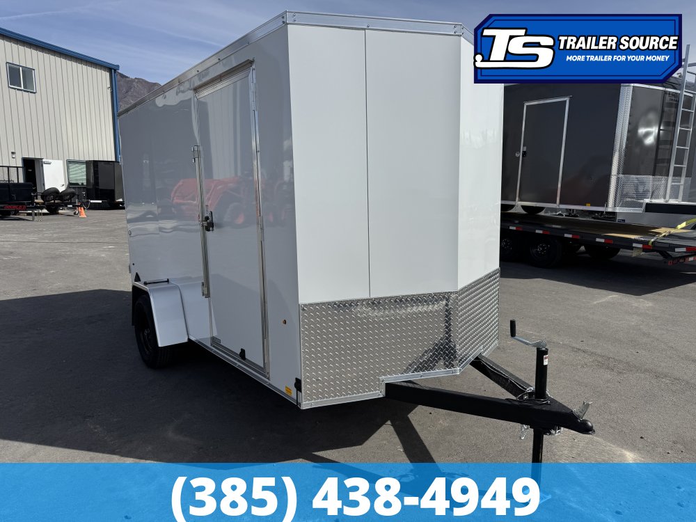 6x12 Look ST DLX Enclosed Cargo Trailer - 6'6" Interior - 3.5K GVWR - Barn Doors
