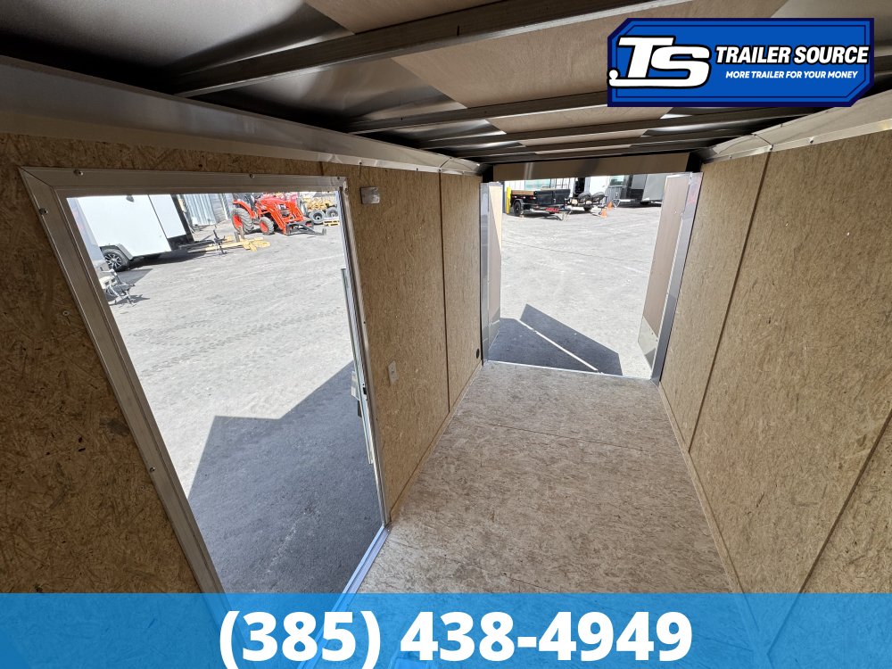 6x12 Look ST DLX Enclosed Cargo Trailer - 6'6" Interior - 3.5K GVWR - Barn Doors
