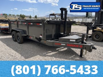 7x16 Maxx-D DTX Dump Trailer - 36" Sides - 15K GVWR