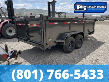 7x16 Maxx-D DTX Dump Trailer - 36" Sides - 15K GVWR