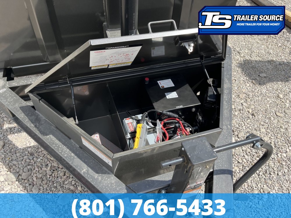 7x16 Maxx-D DTX Dump Trailer - 36" Sides - 15K GVWR