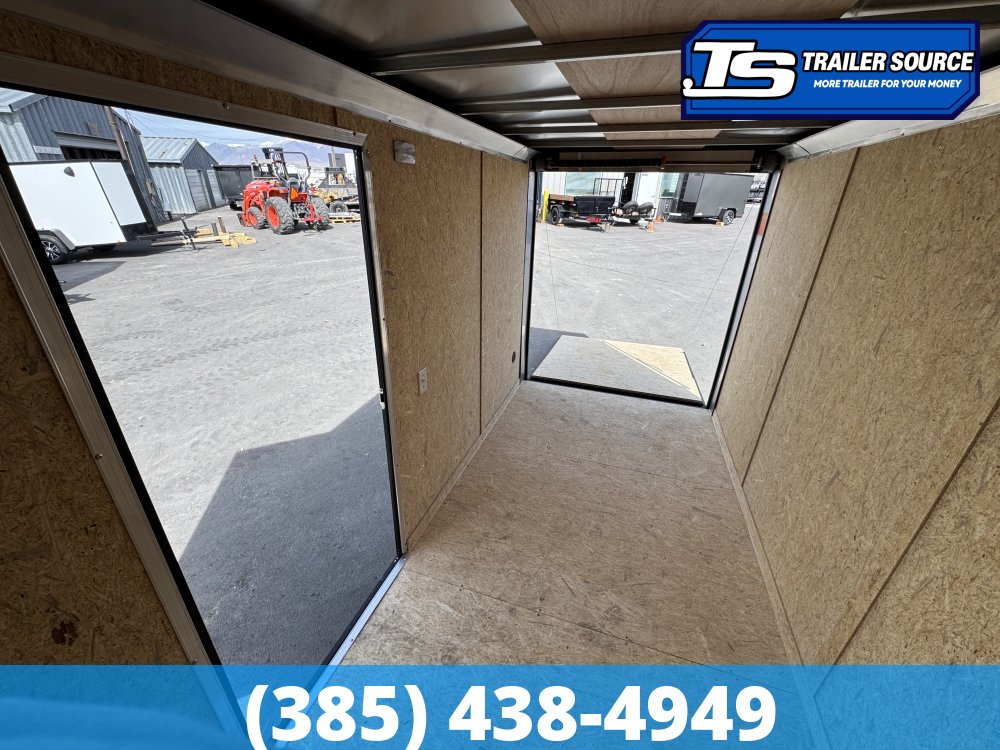 6x12 Look ST DLX Enclosed Cargo Trailer - 6'6" Interior - 3.5K GVWR - .080 PolyCor, Alloy Wheels, Black Out Package