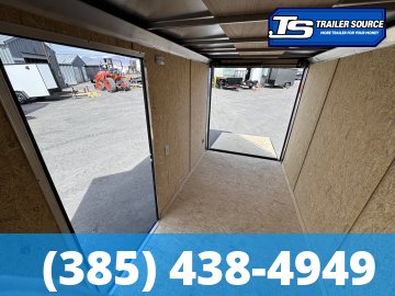 6x12 Look ST DLX Enclosed Cargo Trailer - 6'6" Interior - 3.5K GVWR - .080 PolyCor, Alloy Wheels, Black Out Package