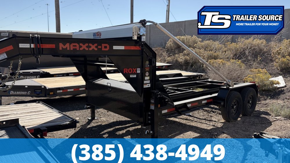 7x14 Maxx-D ROX Gooseneck Roll Off Trailer