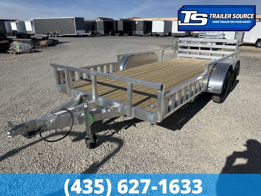 7x16 Alcom Mission WR 2.0 Tandem Axle Aluminum Utility